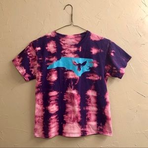 Charlotte Hornets Custom Tie-Dye T-Shirt